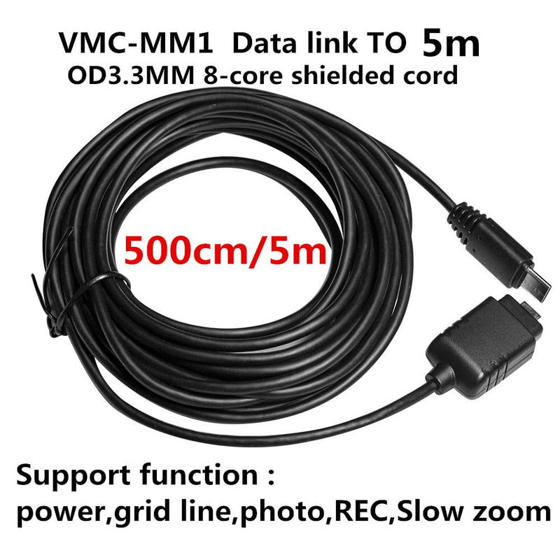 Multi Terminal Connection Cable Replaces VMC-MM1 Cable Lengthening line 5m/16.4ft for Sony Camera with Multi-Terminal Connect Sony RM-VPR1 Remote/VCT-VPR1 VCT-VPR10 (VMC-MM1-5M) VMC-MM1-5m/16.4ft