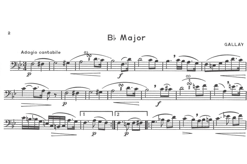 Selected Studies: for Baritone B.C.