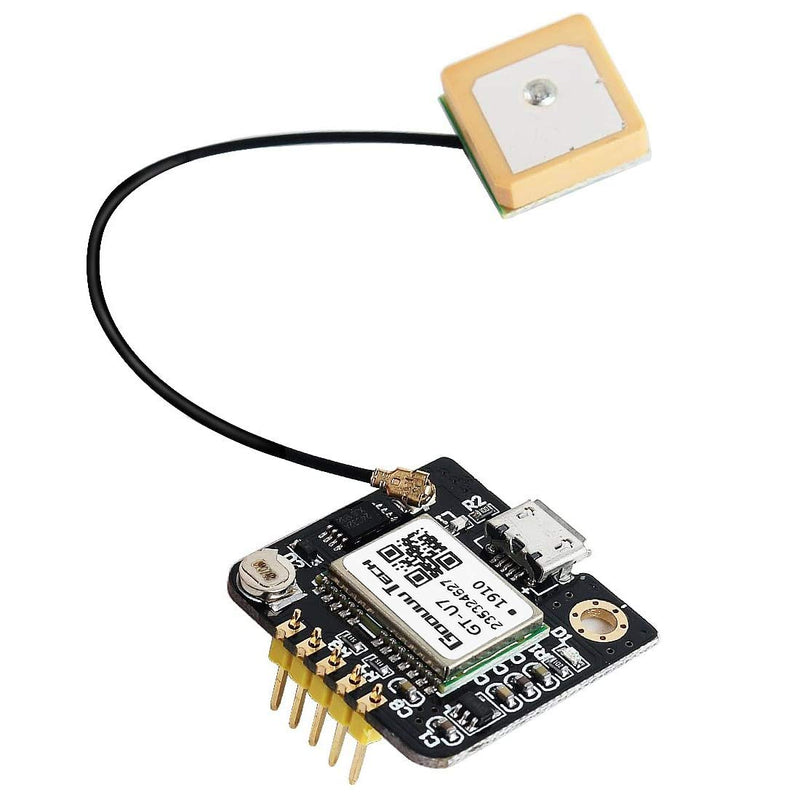 2pcs GT-U7 GPS Module Navigation Satellite Positioning Compatible with NEO-6M 51 MCU STM32 High Sensitivity Low Power Consumption High-Precision Positioning Suitable for Vehicles