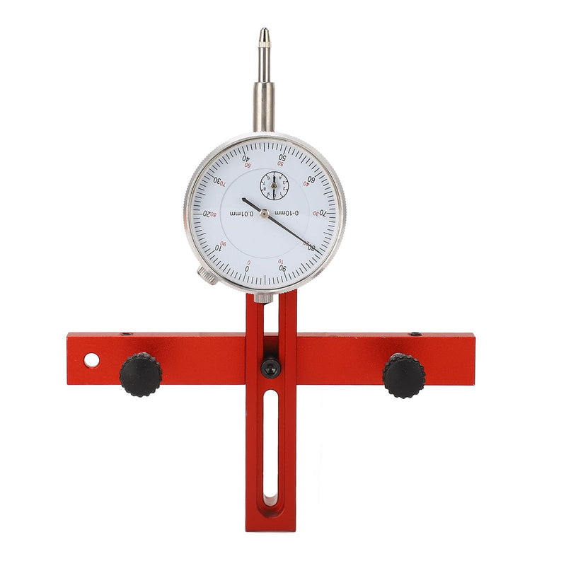 Kadimendium High-precision table saw dial gauge made of aluminium alloy, compact and portable, with adjustable chamfer notch lever. For aligning workshop machines