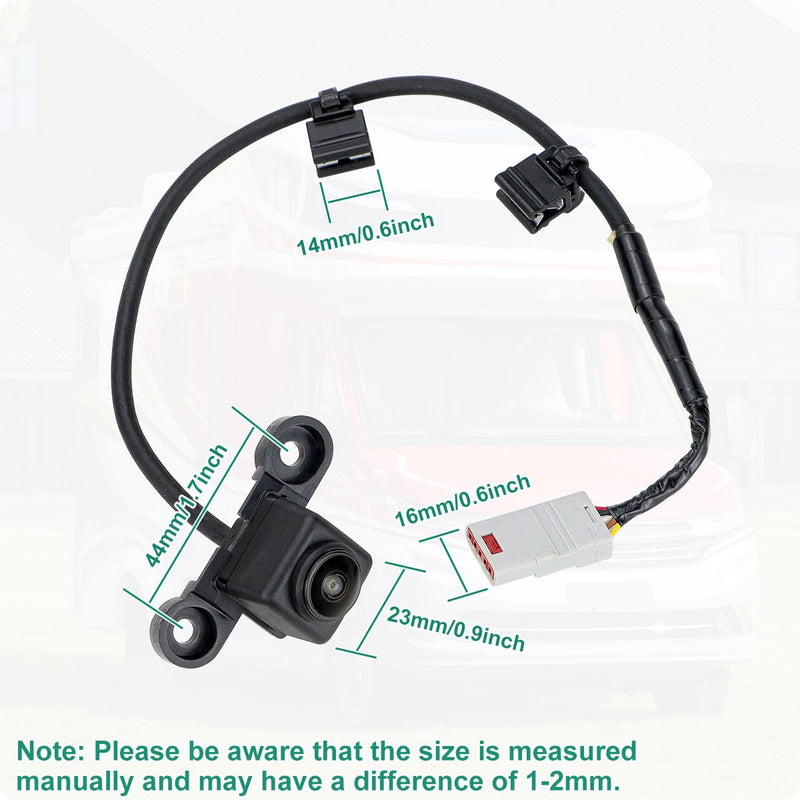 23372268 Front View Camera Replacement for GM Cadillac CTS 2014-2019, OE Cam Replaces 84042924 by GreenYi