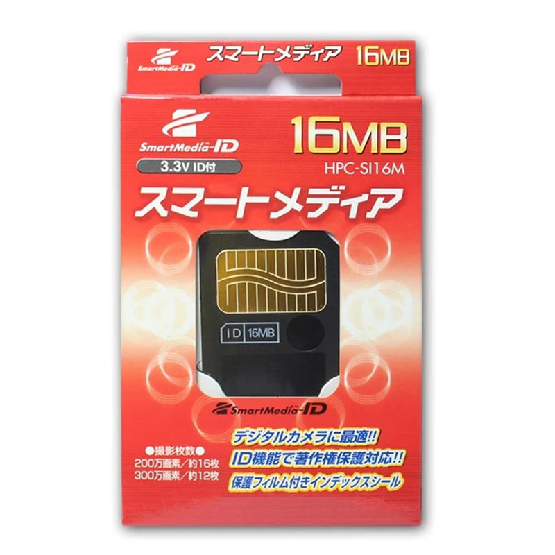 Onefavor 3.3V SmartMedia Cards SM 16MB Flash Memory Card Smart Media Card 16MB SmartMedia Cards