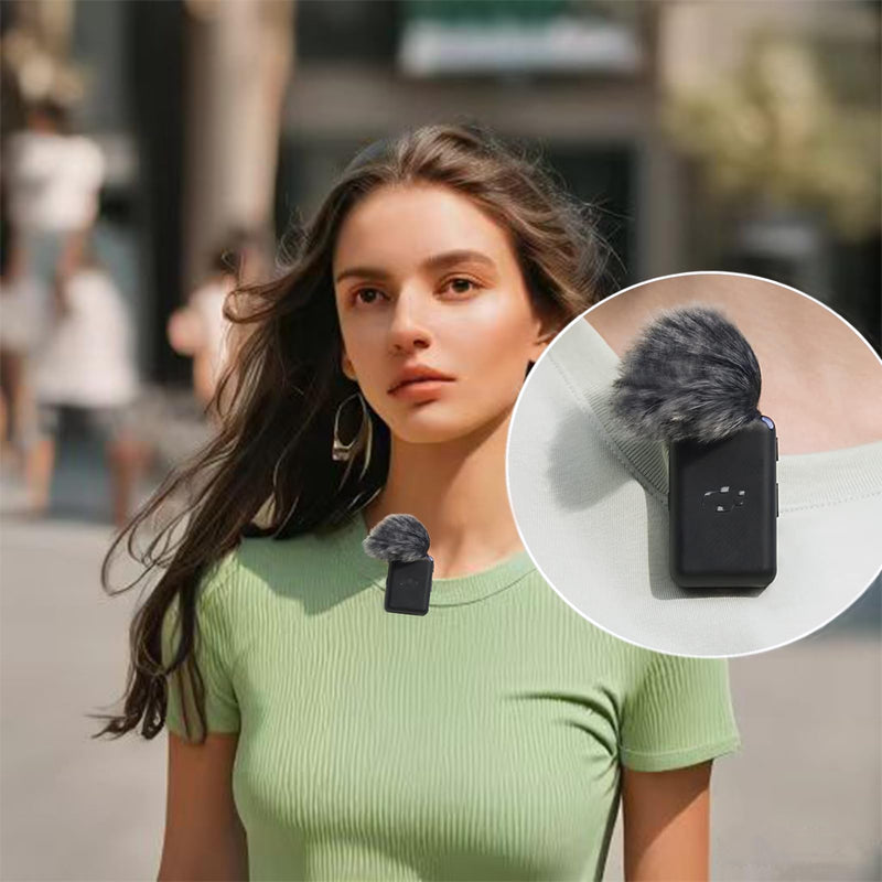 [AUSTRALIA] - 4-Pack Windscreens for DJI MIC Wireless Lavalier Microphones, Mic Pop Filter for Wind & Noise Reduction, Furry Wind Muff 