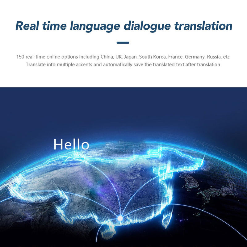 Fockety AI Translator Smart Glasses for Men Women, Real Time Translation AI Glasses with Camera & Bluetooth, Speaker & Voice Assistant, AI Translation Glasses for Travel, Business, (Gold) Gold