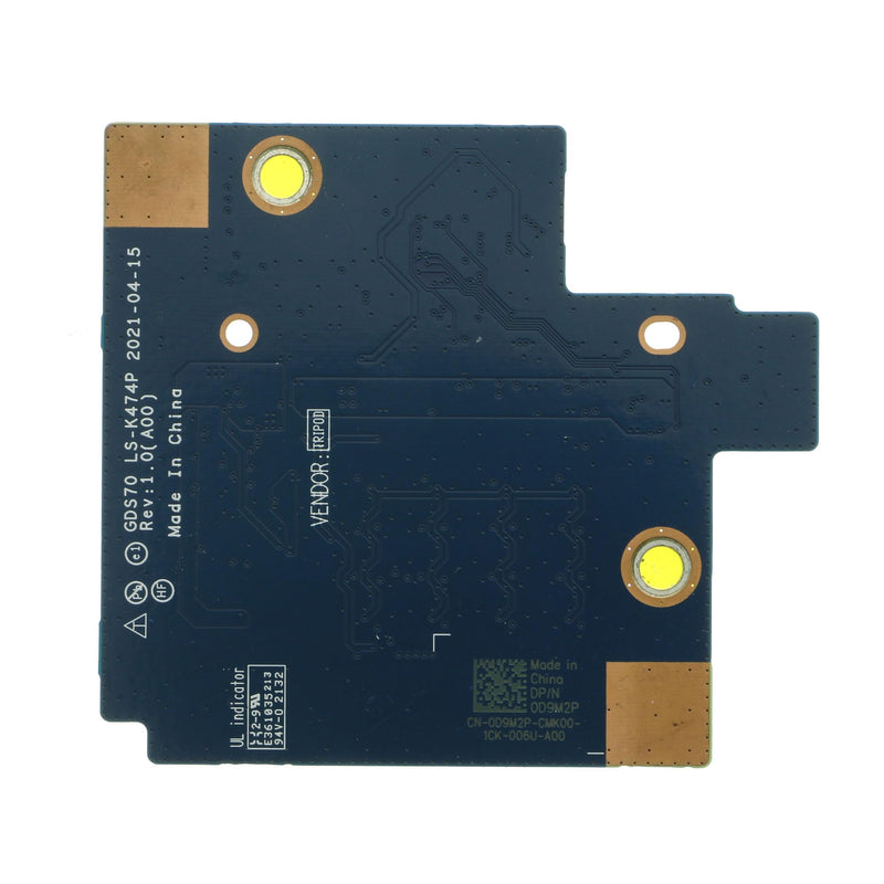 LS-K474P 0D9M2P Backlit Keyboard Board Replacemnet GDS70 D9M2P for DELL Alienware X17 R1