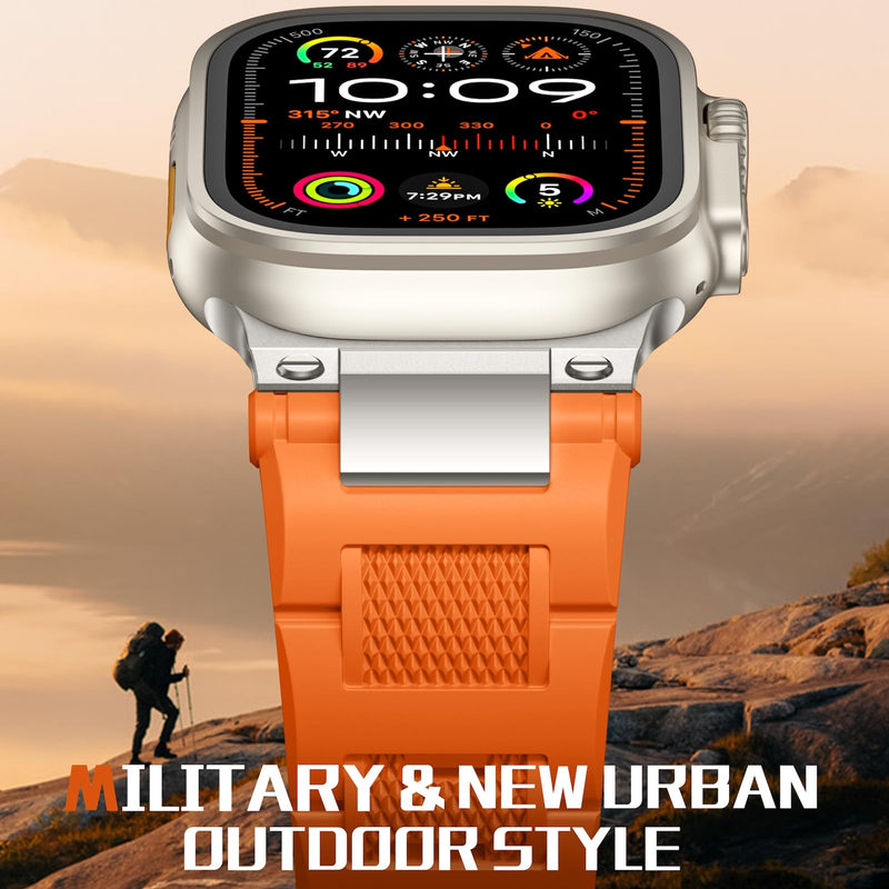 Bandletic Fidlock Magnetic Band and TPU Strap Compatible with Apple Watch