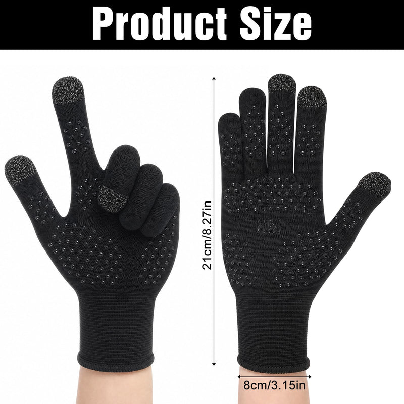 Gaming Gloves for Sweaty Hands, Ultra-Thin Full-finger Gaming Gloves | Breathable Touchscreen Gaming Gloves Anti-Sweat Mobile Finger Sleeves