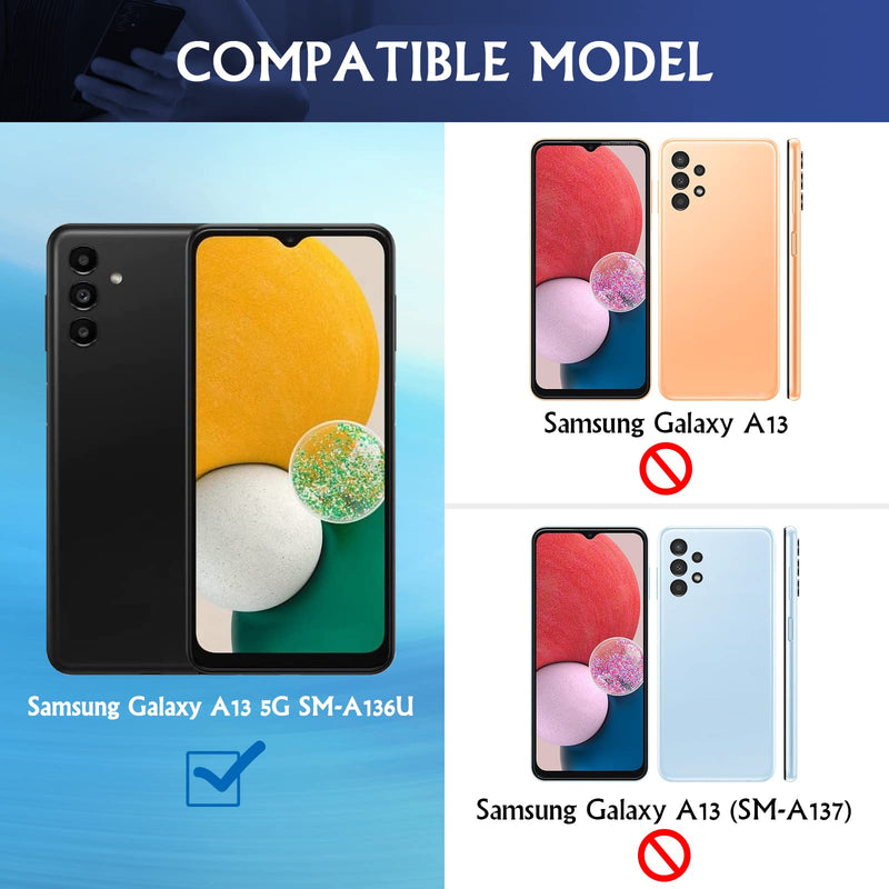 Fingerprint Sensor Flex Cable Replacement for Samsung Galaxy A13 5G SM-A136U Power On Off Button Flex Cable with Tools