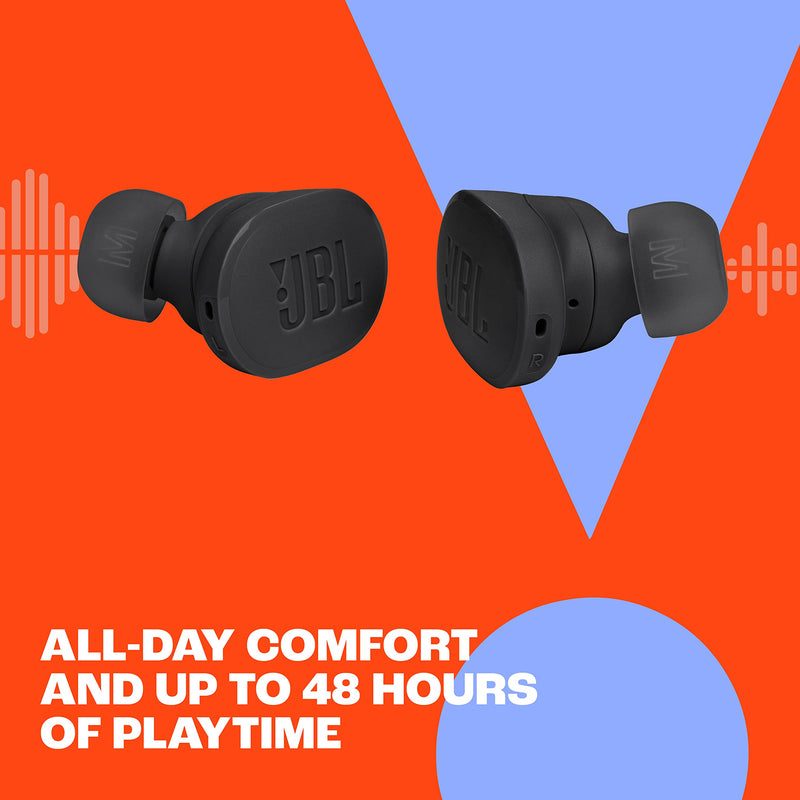 JBL Tune Buds - Noise Cancelling Earbuds - Blue | JBL Pure Bass Sound, Bluetooth 53 with LE audio support, Active Noise Cancelling with Smart Ambient