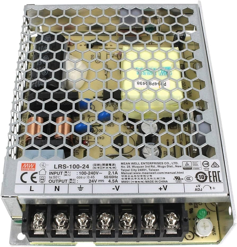 Switching Power Supply 108W 24V 4,5A ; MeanWell LRS-100-24 ; Transformer Driver