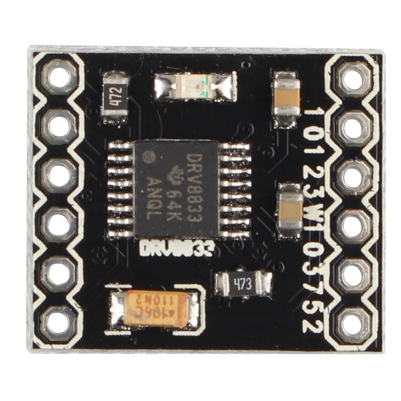 DRV8833 1.5A 2-Channel H Bridge DC Motor Drive Board Ultra Small Volume Motor Drive Module Input Voltage 3-10V Pack of 6