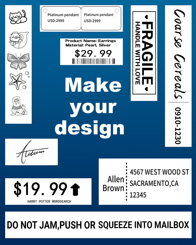 12mm 0.47 Laminated White Label Tape Relpacement for TZe-231 Brother Label Maker Tape, AZe Black on White Label Tape Compatible with Brother P Touch Label Maker PT-D210 PT-H110 PT-D220 PT-D400, 4 Pack