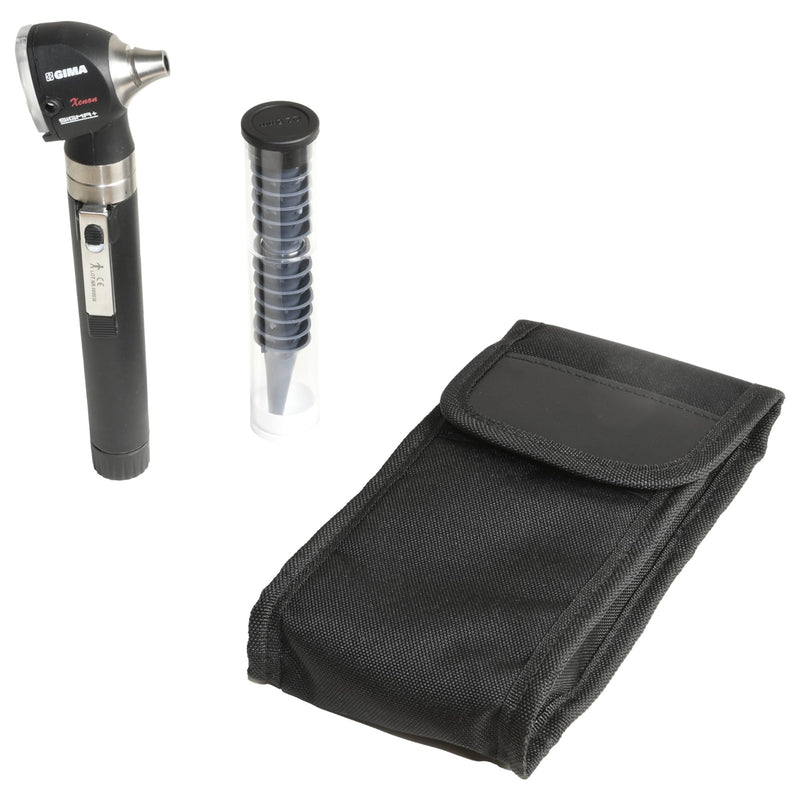 GIMA 31524 Otoscope 2.5V Xenon Halogen Light Pouch Single