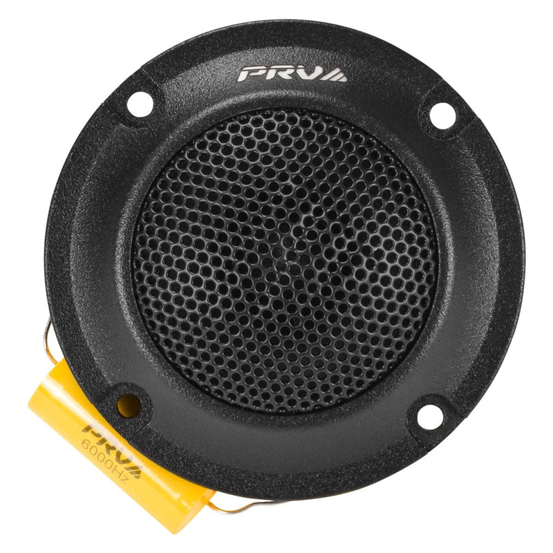 PRV Audio Bullet Super Tweeters Neodymium, 3 Inch PRV Tweeter Black TW400Ti-Nd-4 Slim 240 Watts 4 Ohm, Easy to Mount, 3 Inch Speaker Replacement (2 Tweeters) White