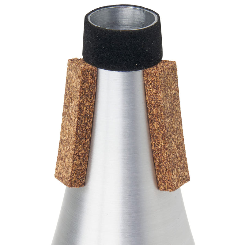 Protec Trumpet Straight Mute, Aluminum, Slim Profile (AM100), Silver