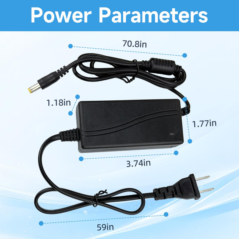 9V AC/DC Power Adaptor Compatible with Command Mesh Kit Alesis Debut Kit, Alesis Nitro Max Nitro Pro Kit, Mesh Electronic Drum Module Electronic Drum Module Power Adapter Supply Cord