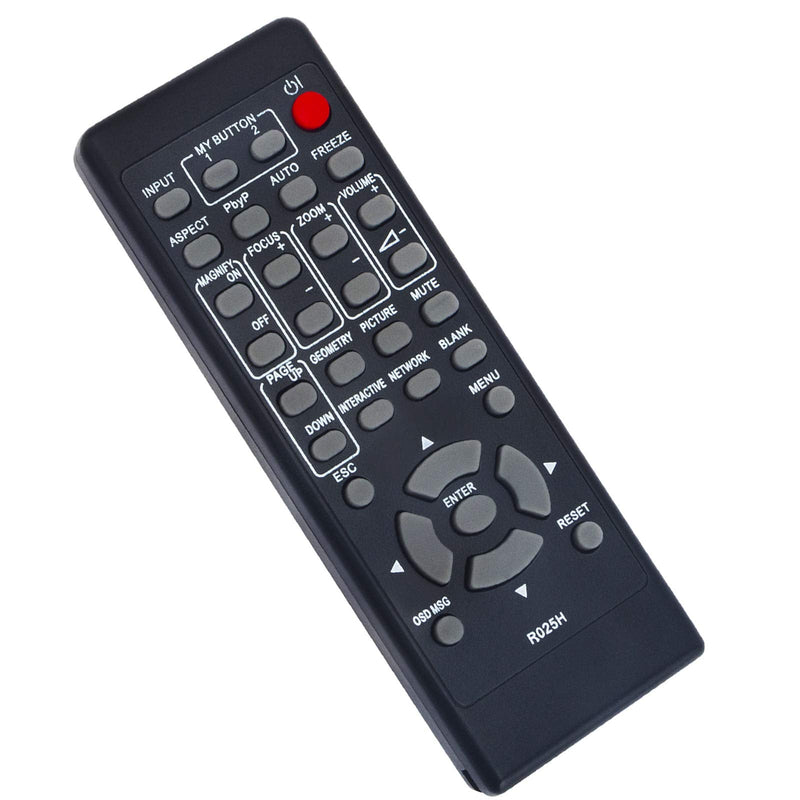 New R025H HL03037 Replacement Remote fit for Dukane LCD Projector 8133WISS 8142WISS 8932WB 8933B 8937B 8938WB 8945B 8940WB 8933C 8935WL 8940UL 8940WL 8945WU 8950W 8950WUSS 8960WUSS 8951WUSS 8960WSS