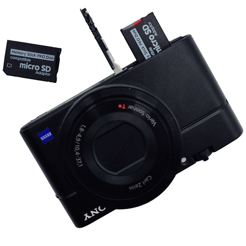 PSP Memory Stick Adapter, Funturbo Micro SD to Memory Stick PRO Duo MagicGate Card for Sony Playstation Portable, Camera, Handycam
