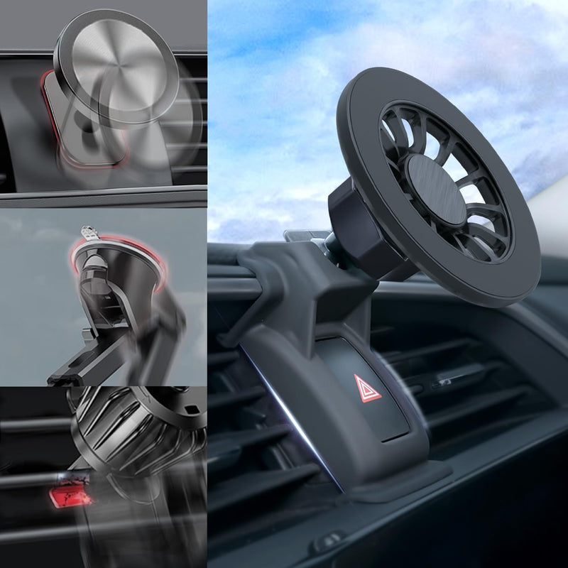 Nissan Rogue Phone Mount for MagSafe, Exclusive Fit for Nissan Rogue 2014-2020, Fit for MagSafe iPhone 17/16/15/14/13/12/Mini Series, Super-Strong Magnet for Air Vent Nissan Rogue Accessories Rogue 2014-2020 Magsafe holder