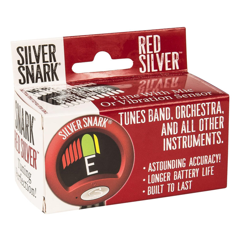 [AUSTRALIA] - SNARK 2 Clip-on All Instrument Tuner-Red/Silver (SILRED) Pack of 1 