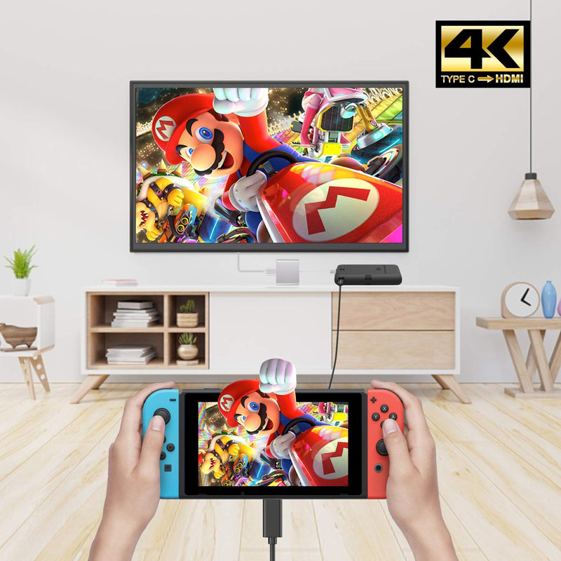 Battony USB-C to HDMI Adapter for Macbook Pro Air