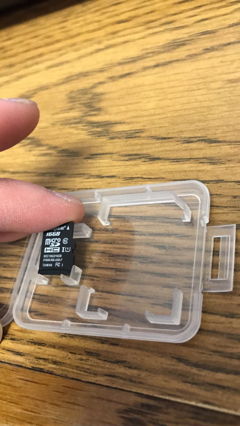 eTECH Collection 15 Pack of Clear Plastic SD/SDHC/SDXC/MicroSD/MicroSDHC/MicroSDXC Memory Card Case Holder for SanDisk/Kingston/Transcend/Samsung Memory Card (Case Only, Memory Card Not Included) 15Pack