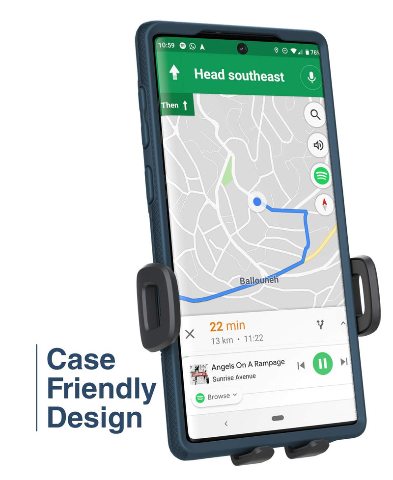 Encased Car Phone Mount, Works with Motorola Models (Moto G Power, G Stylus, Moto G Pure, G Play) Case Friendly Phone Holder for Car (Window, Dash Mounts)