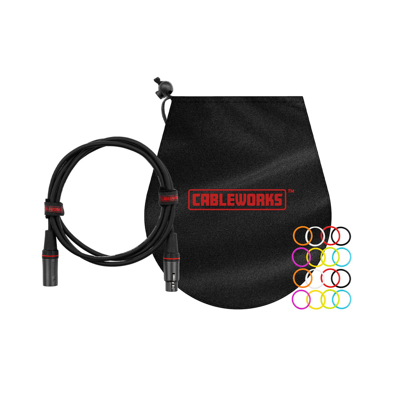 [AUSTRALIA] - By Gator Cases Headliner Series Premium 50 Foot XLR Microphone Cable, (GCWH-XLR-50) 50 Feet 