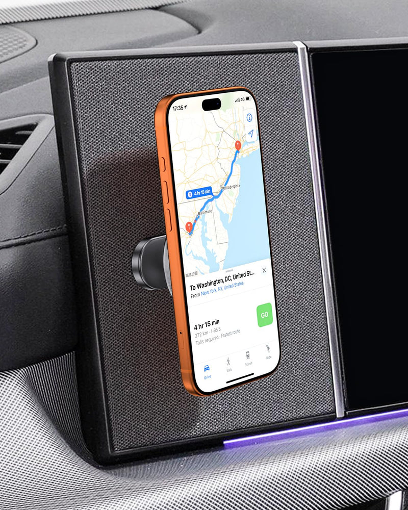 Magnetic Phone Mount for Hyundai Ioniq 5 2022-2025/5 N & Sonata Kona 2024-2025 & Ioniq 9 Metallic Dashboard, Compatible with MagSafe iPhone 17 16 15 14 13 12 Pro Max Plus Mini