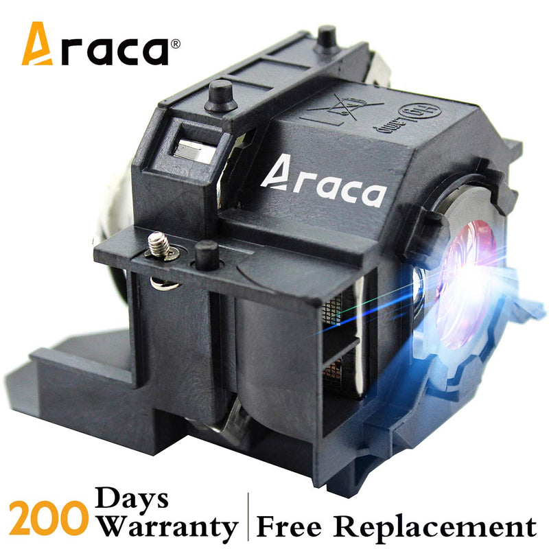Araca ELPLP42 V13H010L42 Projector Lamp with Housing for Epson EMP-83 EMP-400WE PowerLite 83+ PowerLite 83c H330a Replacement Projector Lamp