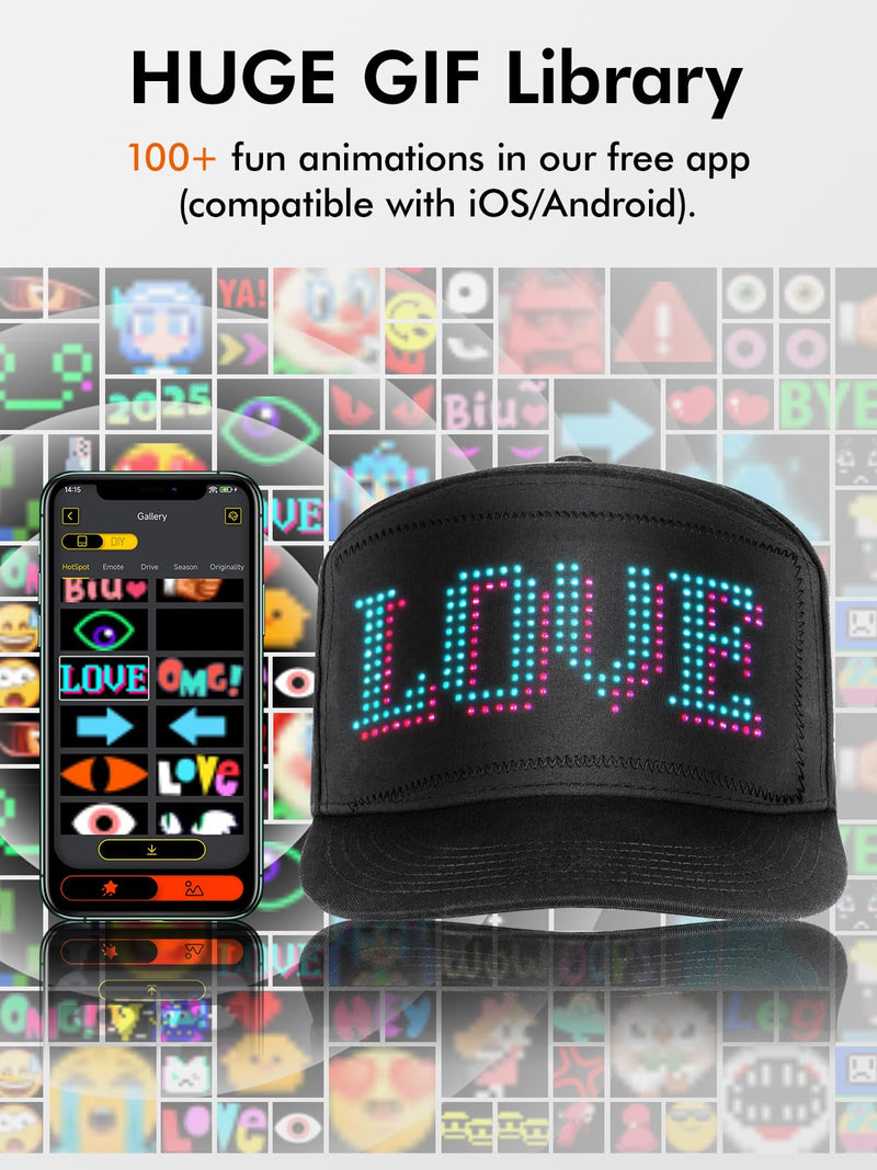 Gelrova LED Glasses v1 and LED Cap v1