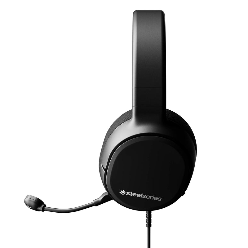 SteelSeries Arctis 1 Wired Gaming Headset – Detachable Clearcast Microphone – Lightweight Steel-Reinforced Headband – for PC, PS4, Xbox, Nintendo Switch and Lite, Mobile,Black PC | Mac