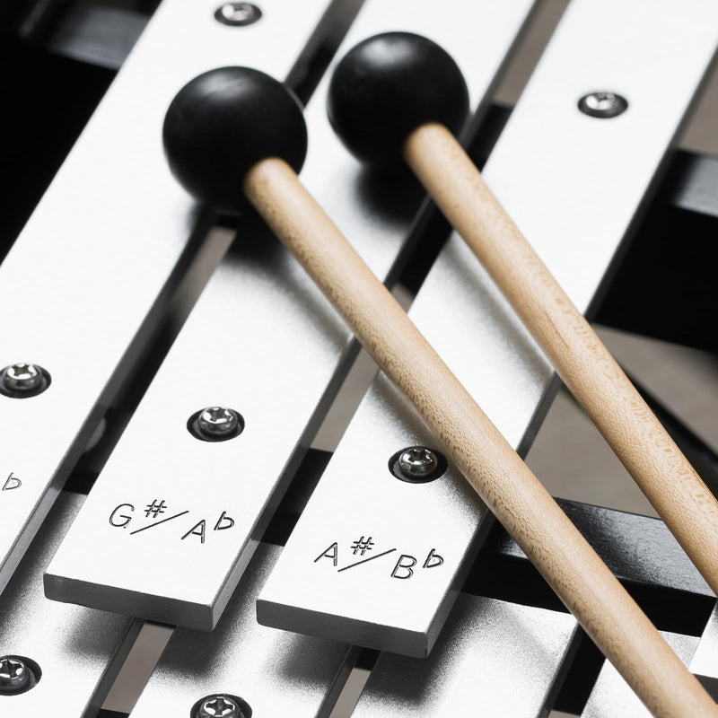 3 Pairs Blue Hard Yarn Head Keyboard Marimba Mallets,Black Rubber Bell Mallets,Felt Head Timpani Mallet,Xylophone Mallet Bass Drum Stick Glockenspiel Sticks for Percussion Instrument 3 Pairs