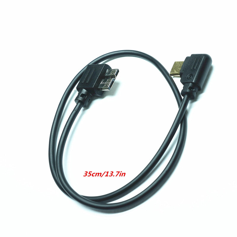 [AUSTRALIA] - for canon 5d4 release cable nk d850 cable Dji Ronin R cable to-Rs2 rsc2 rs3 rs4 Handheld stabilizer camera connection cable d850 camera control cable/shutter release connection cable (Micro 3.0-USB) Micro 3.0-USB 