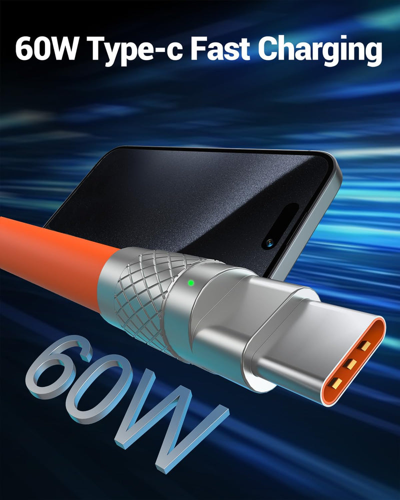 [AUSTRALIA] - BLAVOR 20000mAh Solar Charger Power Bank PD 18W QC3.0 Fast Charging with 4 Foldable Panels (Orange) Plus 3 in 1 Multi Charging Cable 4FT 