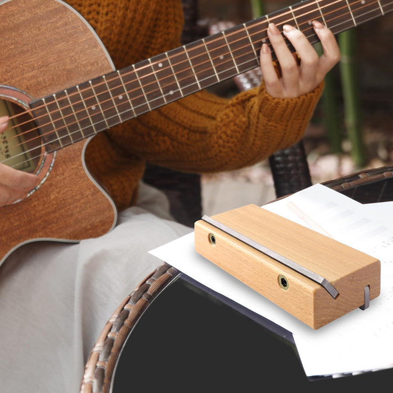 Metallor Guitar Fret Beveling File Wood Guitar Fret Crowning File Chamfering File Wood Cutting Edge Tool Fret End Dressing Guitar Luthier Tool Repair Tools.