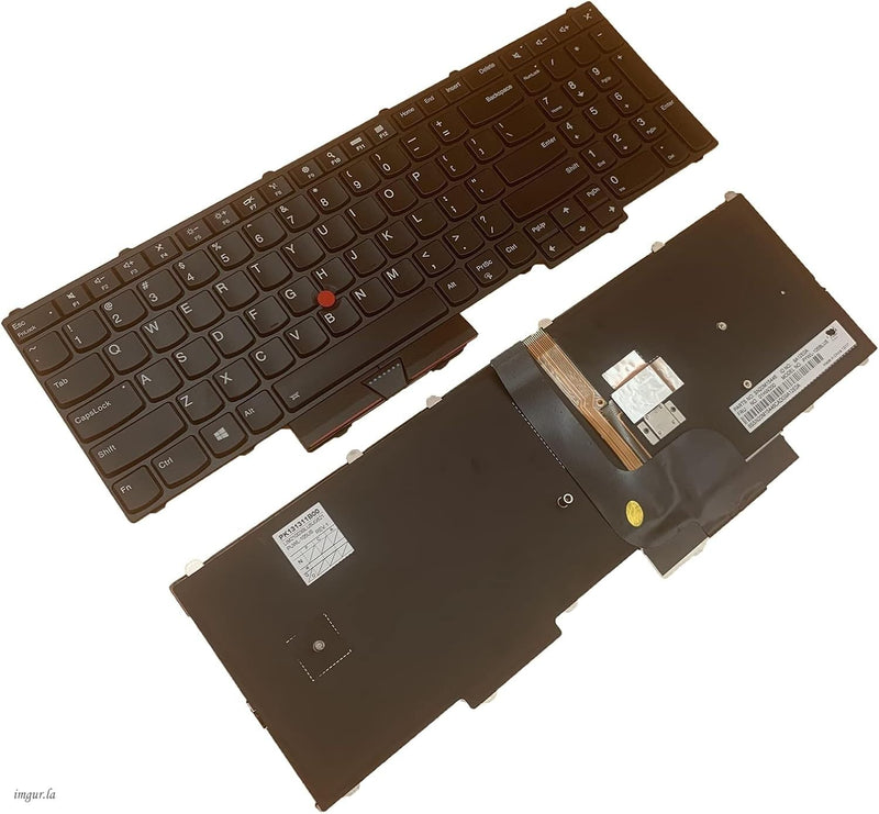 Laptop Replacement US Layout with Backlit Keyboard for Lenovo ThinkPad P50 P51 P70 P71 P70s 00PA288 01HW200