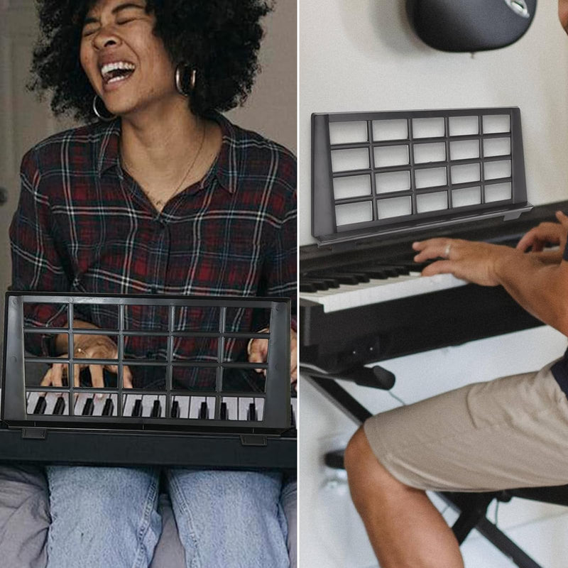 Black Keyboard Music Stand, Electronic Sheet Music Stands Holder, Piano Stand, Musical Instrument Parts Organ Holder, Instrument Accessories