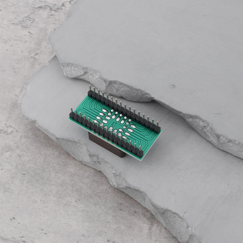OTOTEC 4 Stück PLCC32 auf DIP32 Programmierer-IC-Adaptersockel Kompatibel mit Willem Kompatibel mit Xeltek für TL866 II Plus