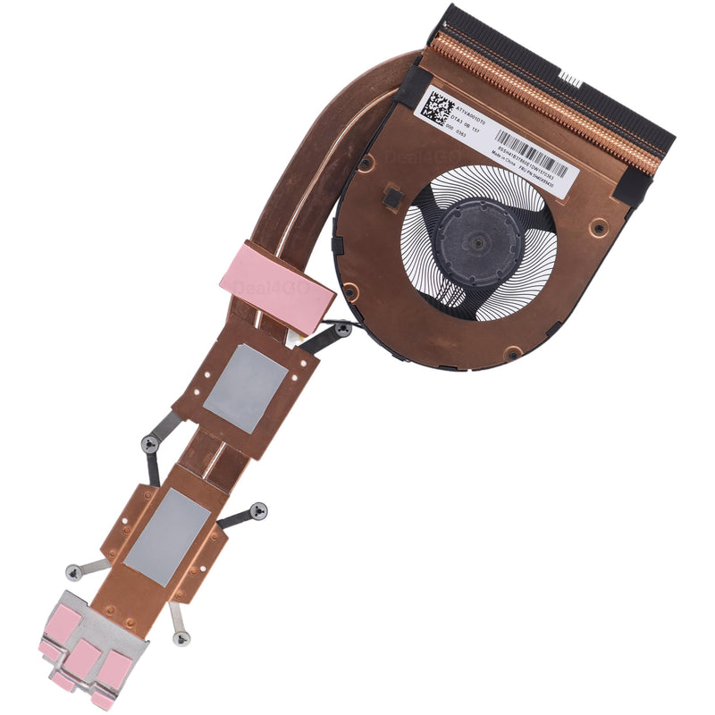 Deal4GO CPU Cooling Fan & Heatsink Thermal 5H40X89428 5H40X89429 Replacement for Lenovo ThinkPad T14 P14s Gen 2 (Discrete GPU)