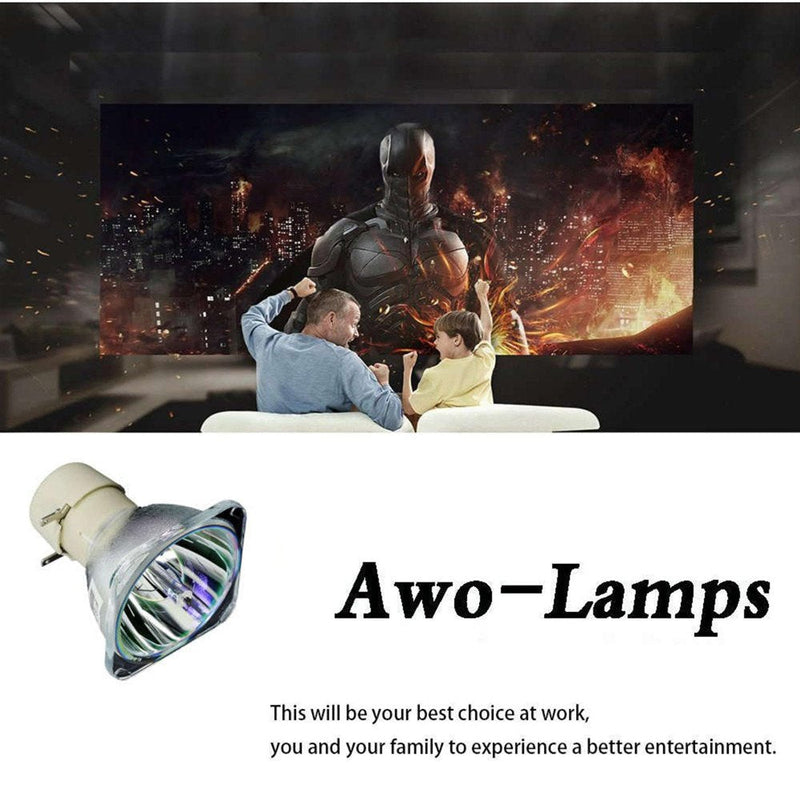 AWO Original Projector Lamp Bulb BL-FU260C / SP.72Y01GC01 / NP35LP / NP40LP for OPTOMA EH416,WU416,X416,DH400,DH401,DU380,W416 for NEC NP-V302H,NP-V332W,NP-V332X,V302H,V332W,V332X,VE303G,VE303XG