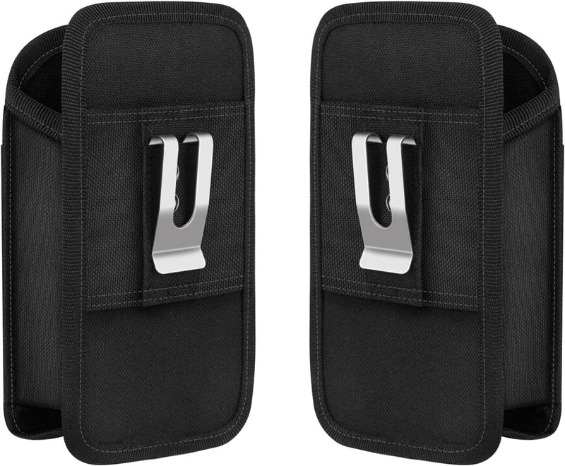 [AUSTRALIA] - Zebra TC77 TC70 Scanner Holster Carrying Case Pouch Compatible with Zebra TC75, TC70x, TC70, TC72, TC77 Handheld Barcode Touch Mobile Computer,Scanner Case Holder with Clip and Belt Loops（2 Pack） 2pack normal style 