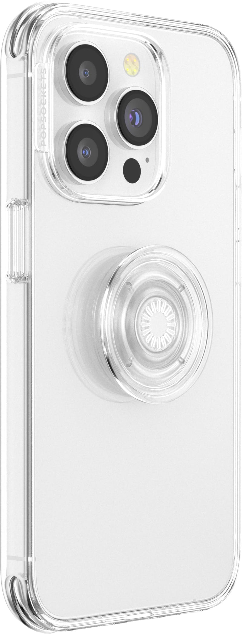 PopSockets Translucent Phone Grip with Expanding Kickstand, PopSockets for Phone, Translucent PopGrip - Clear Adhesive