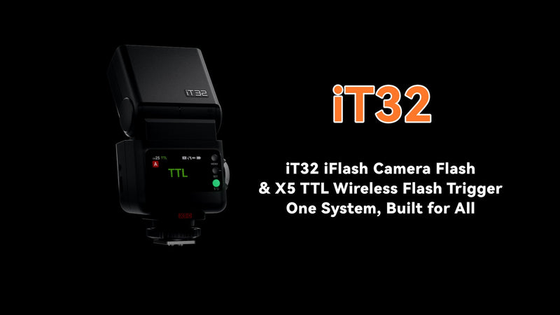 Godox X5S TTL Wireless Flash Trigger for Sony Cameras, Compatible with iT32 Camera Flash (X5S)