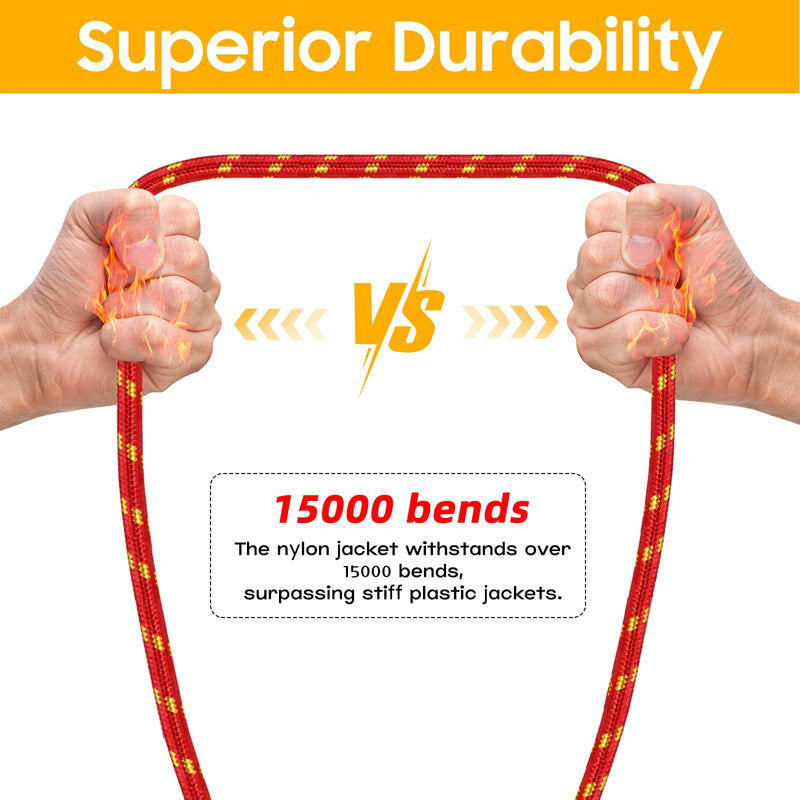Premium Guitar Cable 10Ft,Basics TS Instrument Cable,1/4 Noise Free and Long-Lasting Guitar Cord for Electric Guitar/Bass and Keyboard (Right Angle to Straight, 10FT) Right Angle to Straight