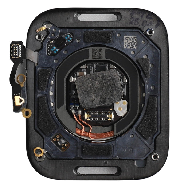 New Back Cover Glass Heart Rate Part Connector +NFC Compatible with A-pple Watch Series 7 41mm (Cellular/LTE+GPS) with Upgraded Repair Tools Kit