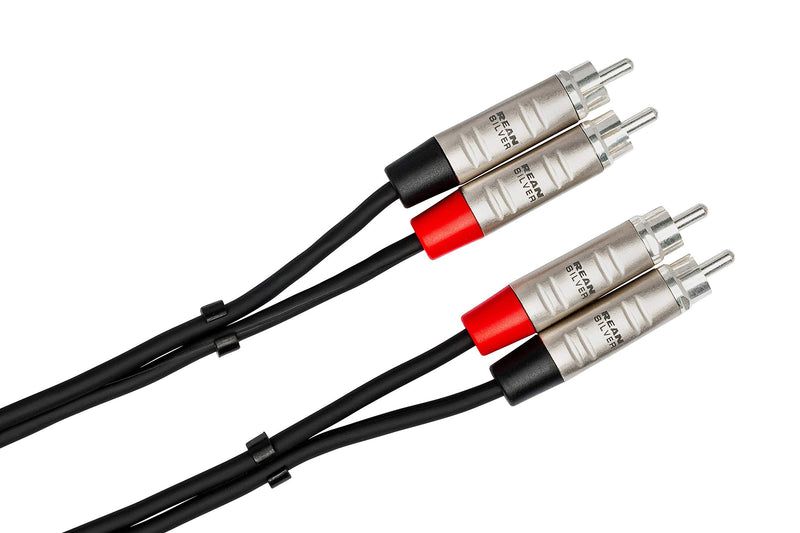 [AUSTRALIA] - Hosa HRR-010X2 Pro Stereo Interconnect, Dual REAN RCA to Same, 10 Feet 