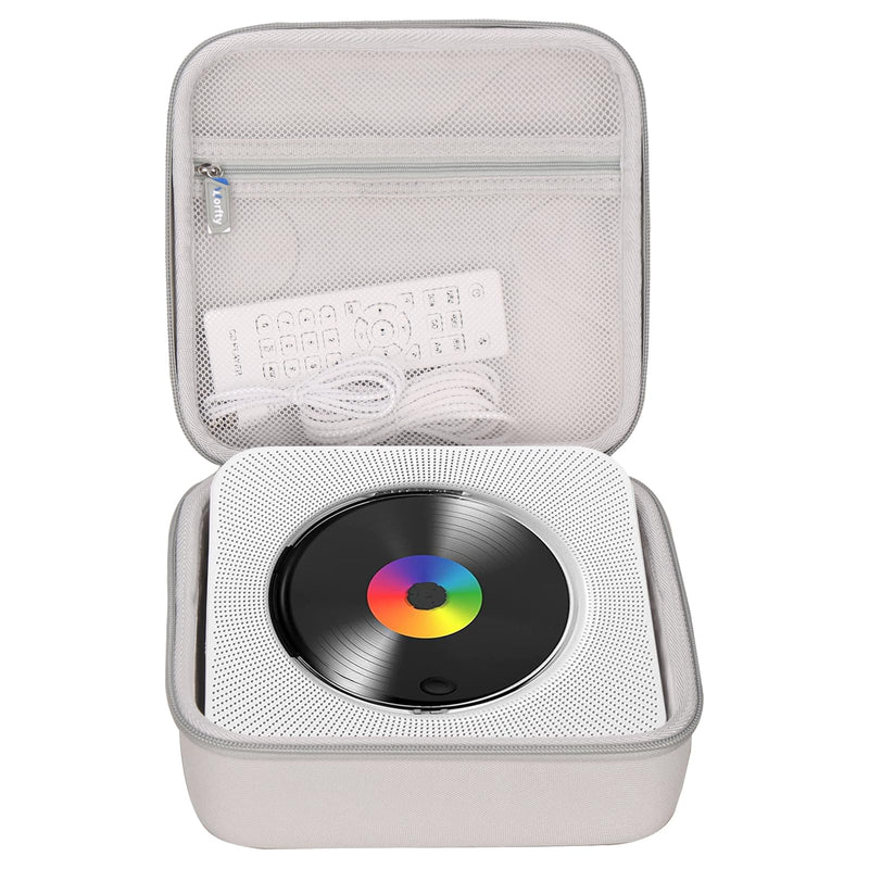 [AUSTRALIA] - Case for Gueray for ROADOM for ZYOKATA CD Player, Hard Travel Carrying Case Compatible for Gueray KC906 Portable Bluetooth Desktop CD Player, Case Only 