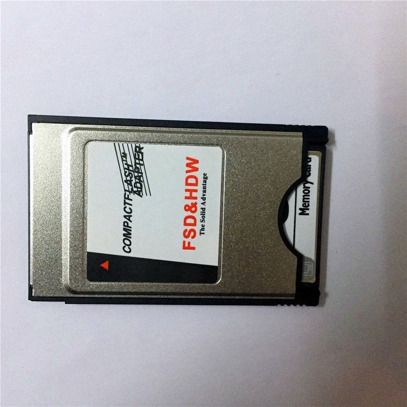 New Compactflash Card to PC Card Adapter Notebook Laptop PCMCIA Compact Flash Memory Card Reader CNC