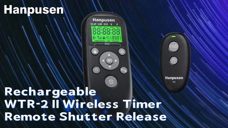 for Sony Camera Rechargeable Wireless Intervalometer Shutter Release for Sony